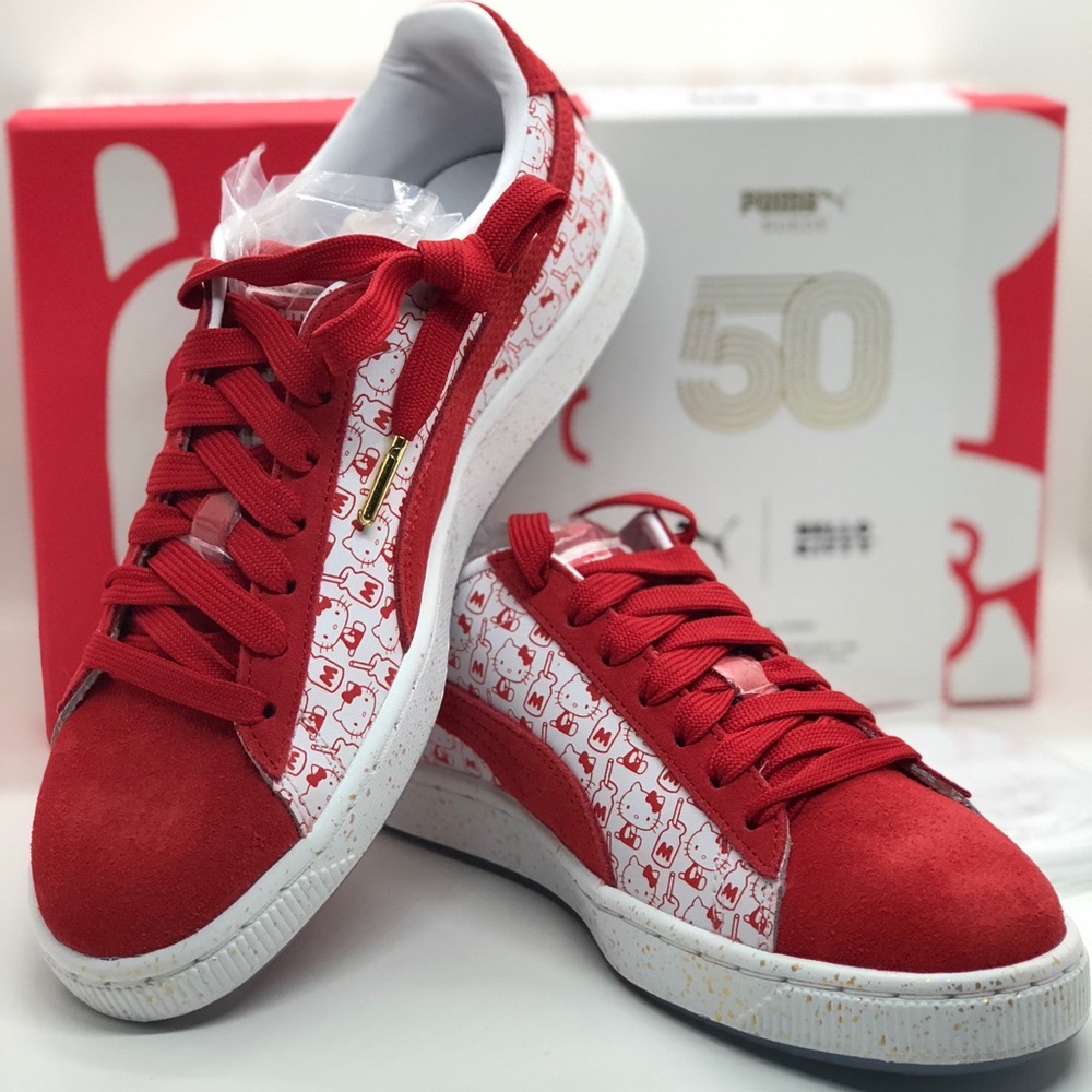 PUMA ❤️ Suede x HELLO KITTY (366306 01)